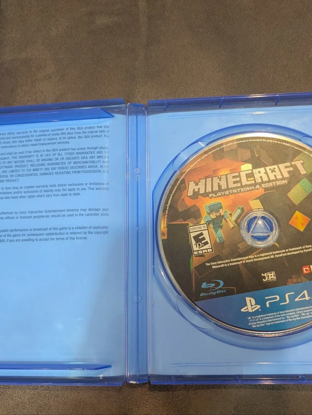 Minecraft PlayStation 4 Edition Game PS4 Game